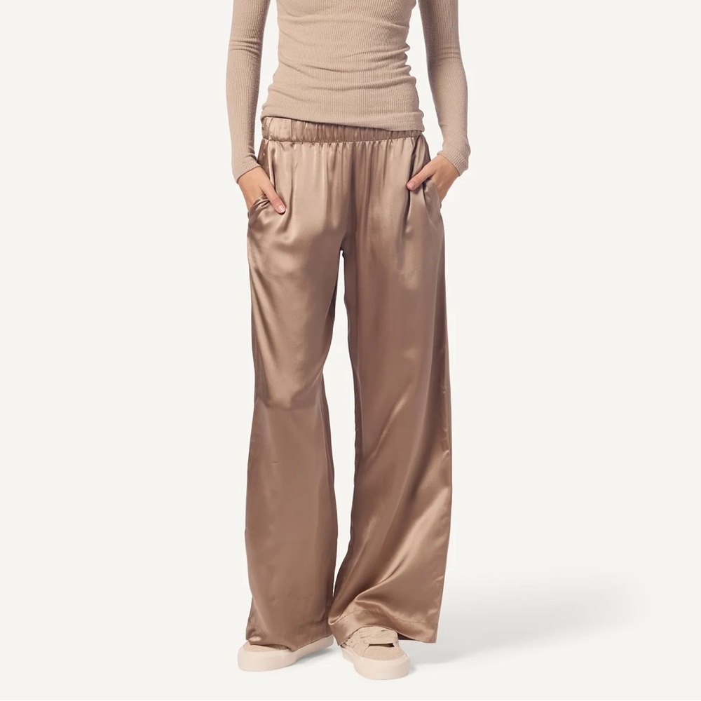 Sablyn 100% silk Wide Leg Pants